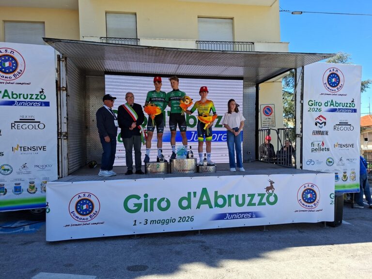 Giro d'Abruzzo Juniores 02052026 primi tre di tappa