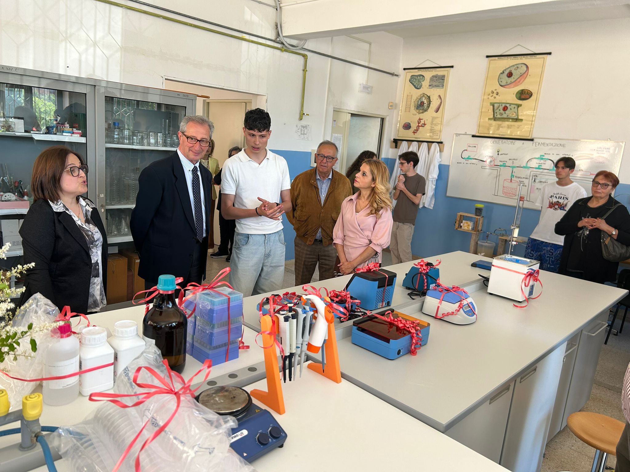 Inaugurato Laboratorio Da Vinci De Giorgio