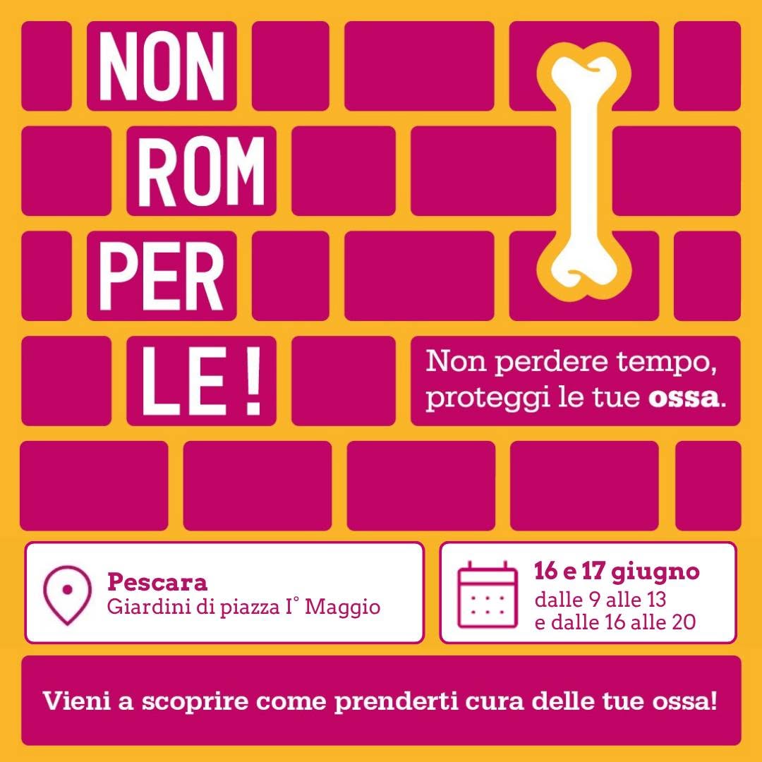 Campagna salute delle ossa