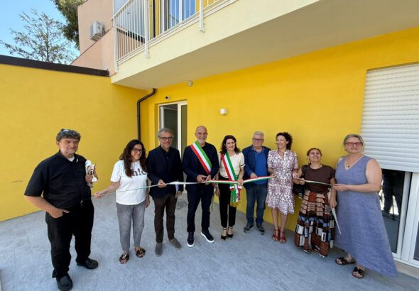 Inaugurazione Case confiscate via Sacco