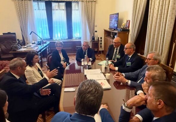 Pagano incontro a Roma su tribunali