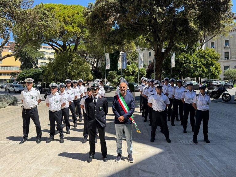 Pescara 27 nuovi vigili