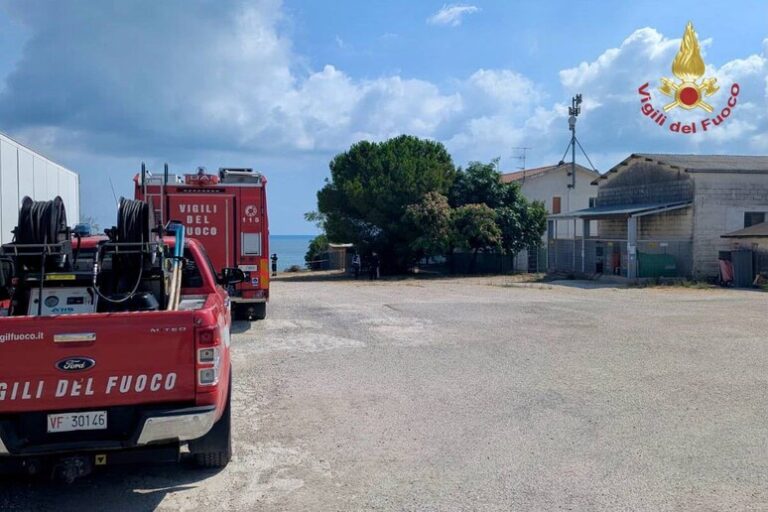 Casalbordino vigili del fuoco