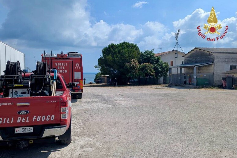 Casalbordino vigili del fuoco