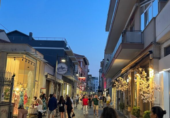 Pescara notte dei saldi