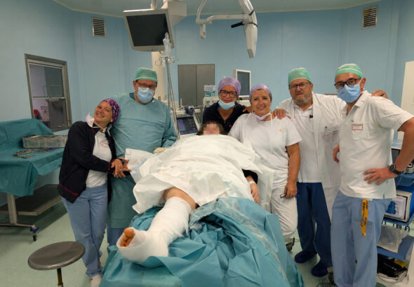 Lanciano operazione donna incinta