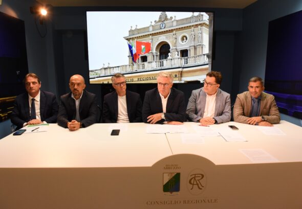Conferenza Patto per Abruzzo su cocciniglia