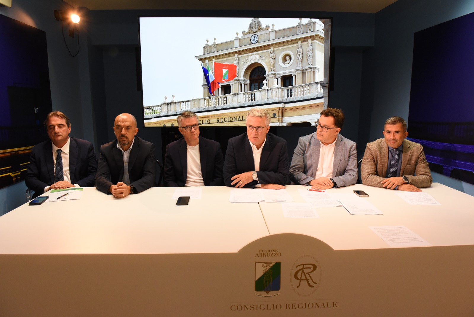 Conferenza Patto per Abruzzo su cocciniglia