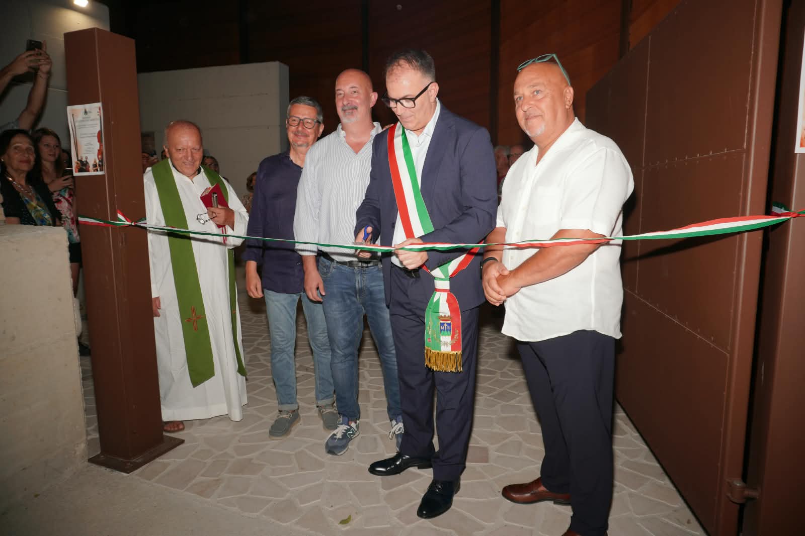 Montesilvano - taglio nastro Auditorium