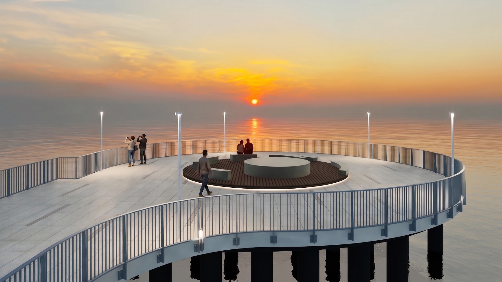 Roseto Pontile render 4