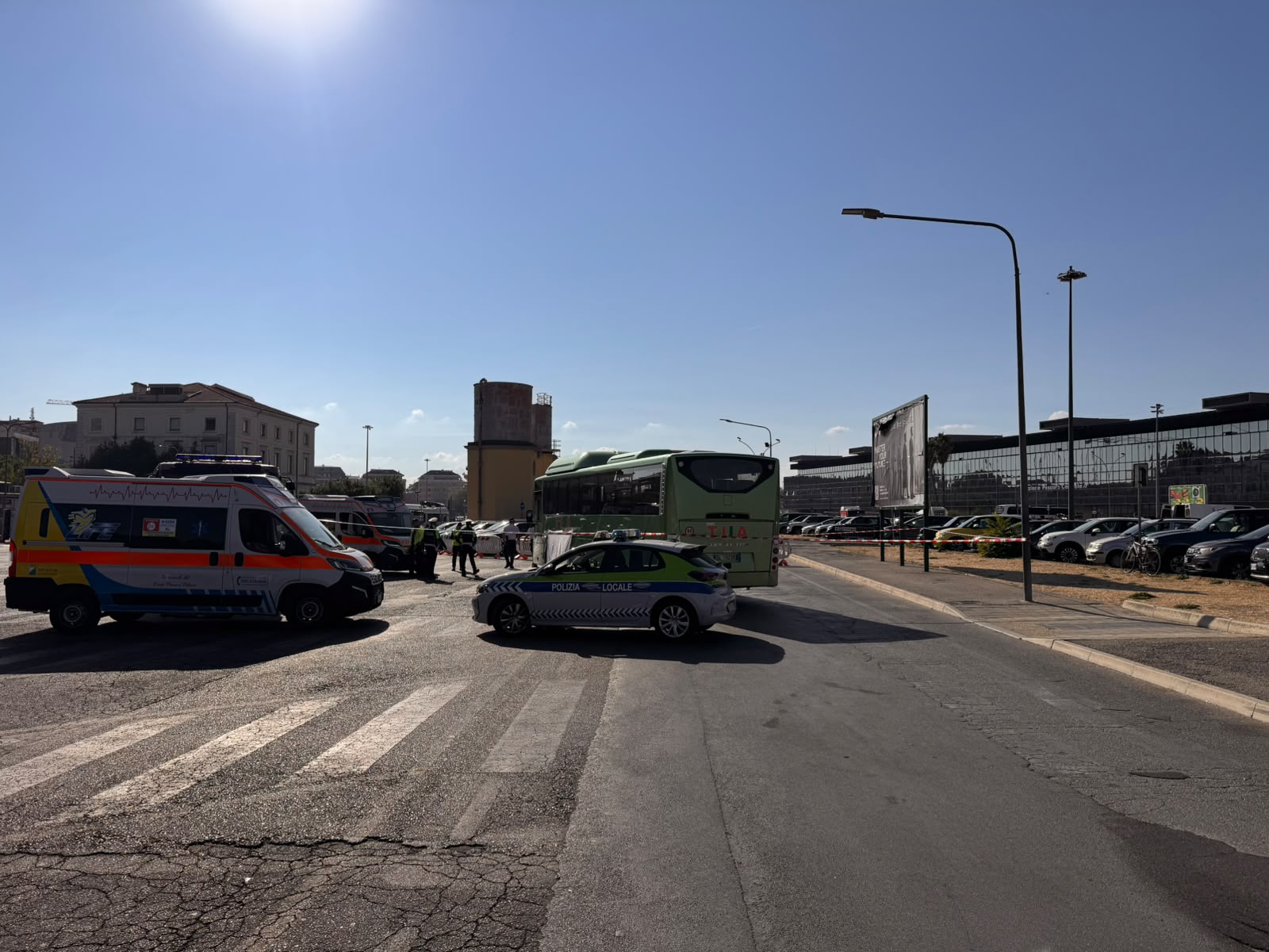 Pescara incidente terminal