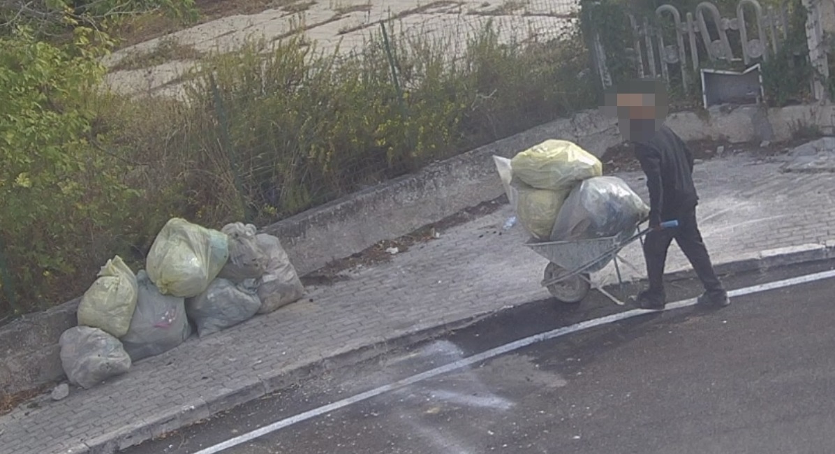 Rifiuti abbandono a Pescara